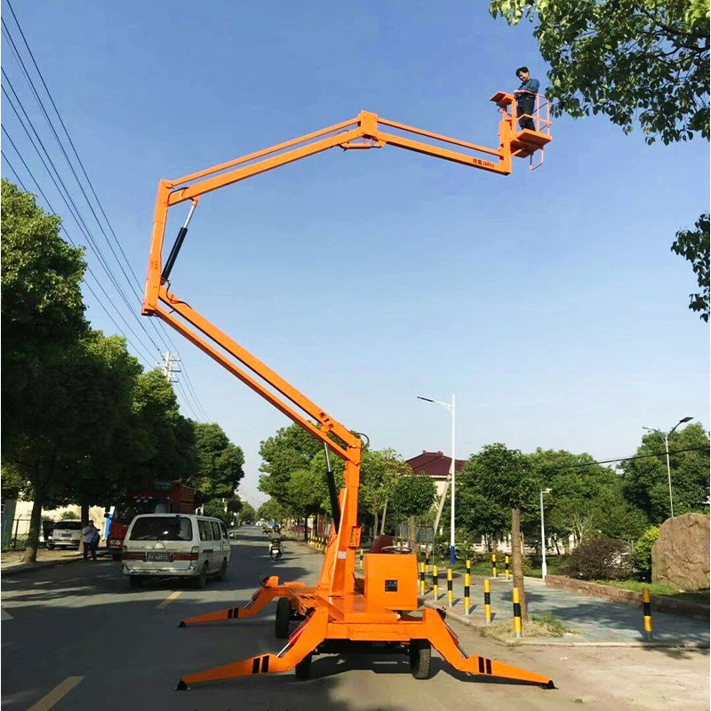    升降機(jī)的使用，是根據(jù)客戶的使用要求不同，選擇的產(chǎn)品品種也是不同的。一般的移動(dòng)剪叉升降機(jī)和鋁合金升降平臺(tái)，常規(guī)的升高4米—20米。曲臂升降機(jī)升高15米，折臂升降機(jī)升高20米。也可以根據(jù)客戶的要求進(jìn)(圖1)